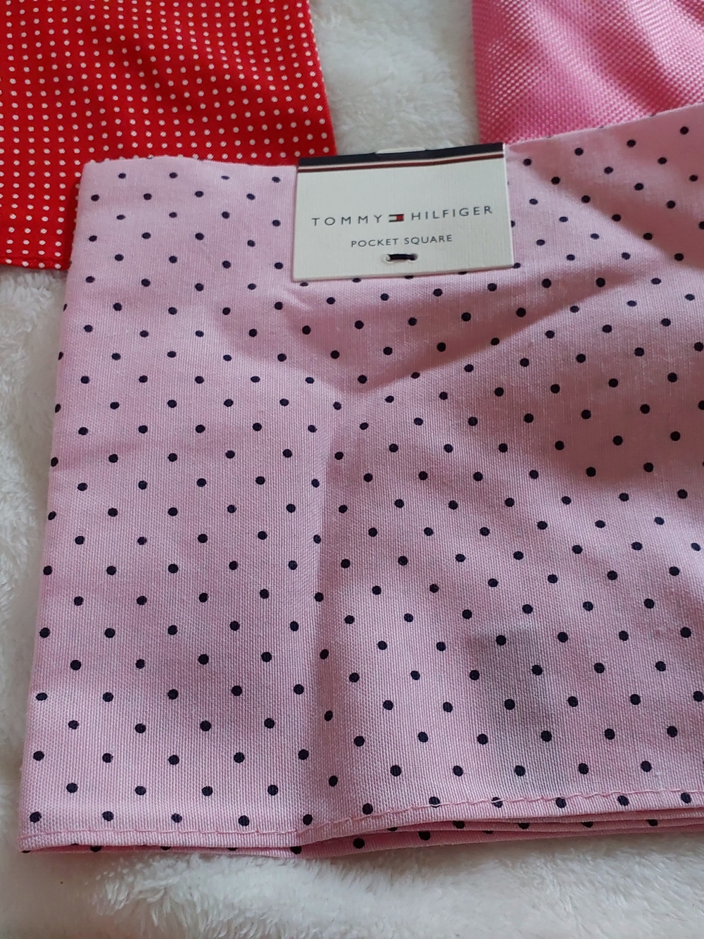 Tommy Hilfiger & Craft Room Pocket Squares - 10 Patterned & Solid - Picture 6 of 12